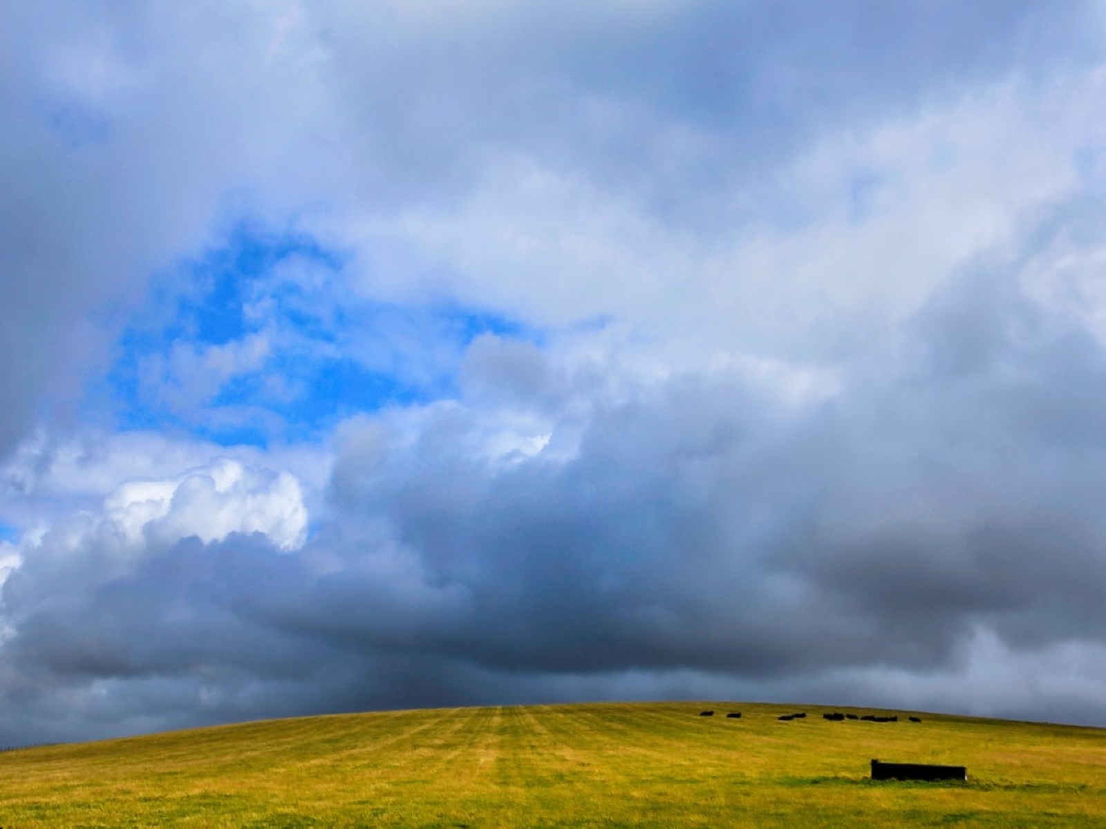 2nd Place - Philip Perry - Stormy Sky over The South Downs 1
